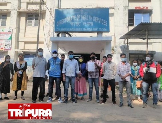 No Recruitment for 4 Years : ANM, MPW Passed Out Unemployed Youths Demanded Immediate Recruitment in 791 Vacant Posts No Recruitment for 4 Years : ANM, MPW Passed Out Unemployed Youths Demanded Immediate Recruitment in 791 Vacant Posts